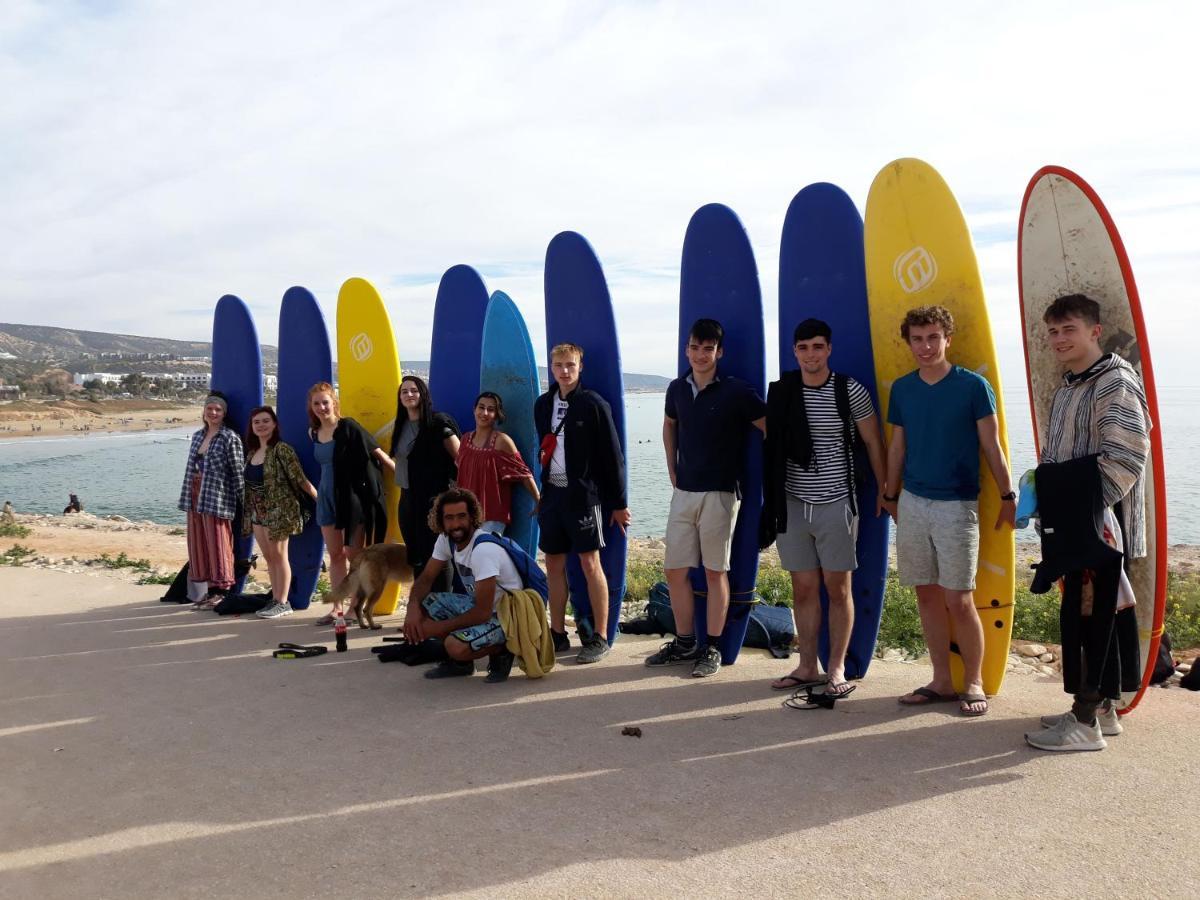 Kasbari House Hostel Taghazout Bagian luar foto